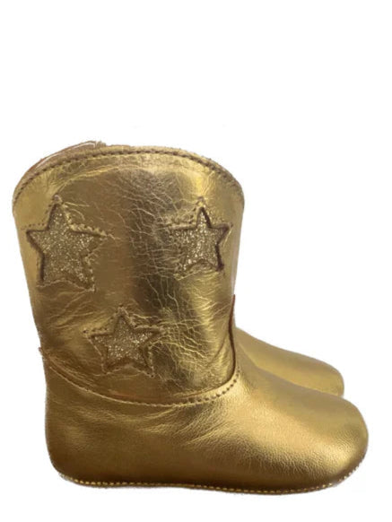 Nomandino Baby's Spark Gold Boots