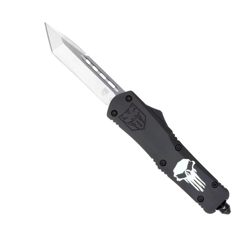 Cobratec Knives Large FS-3 Punisher Black Knife