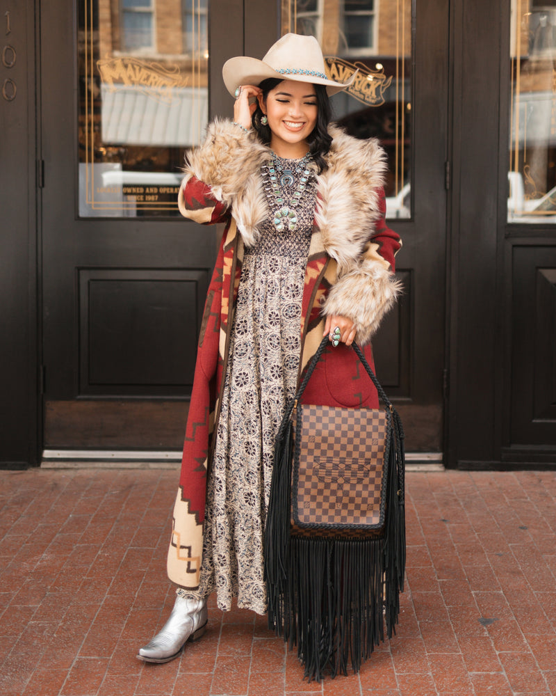 TASHA POLIZZI MOLLIE CASCADE ASHLAND COAT