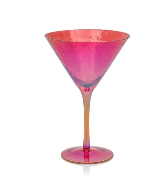 Zodax Red Luster Martini Glass