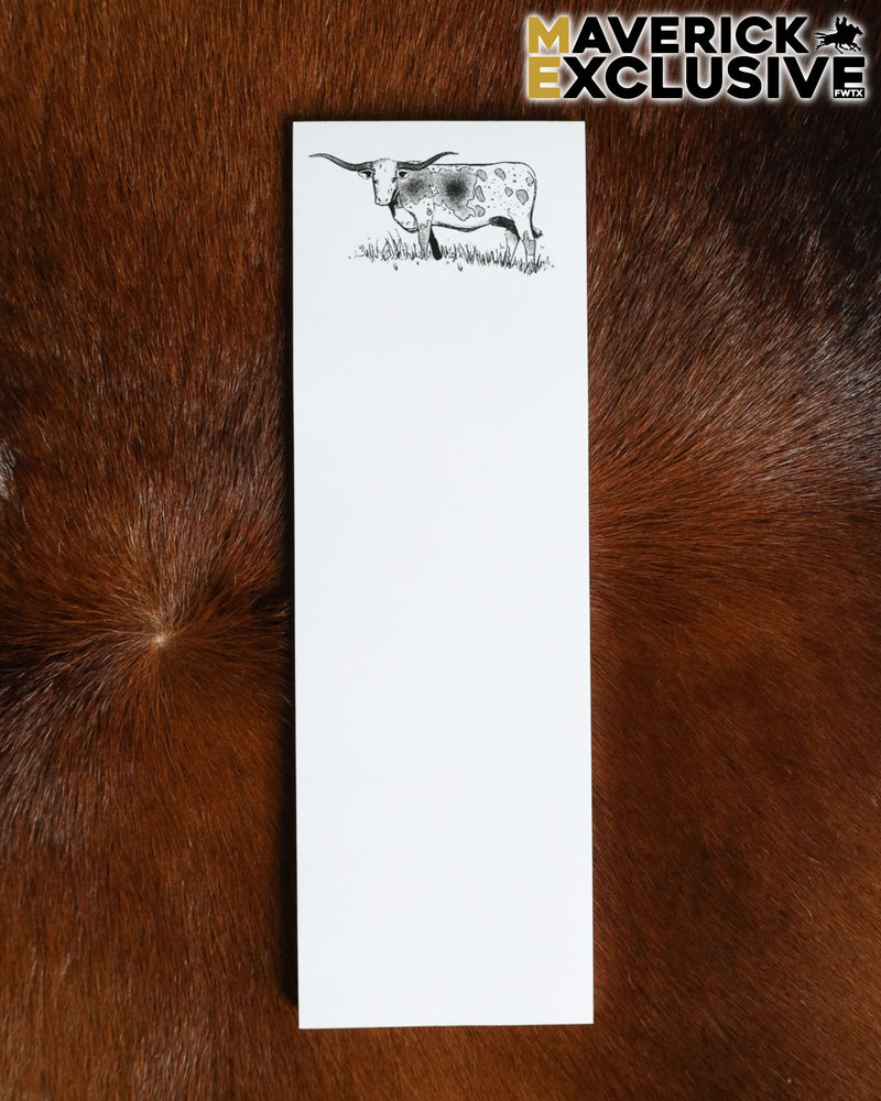 Maverick Exclusive Small Longhorn Notepad – Maverick Fine Western Wear