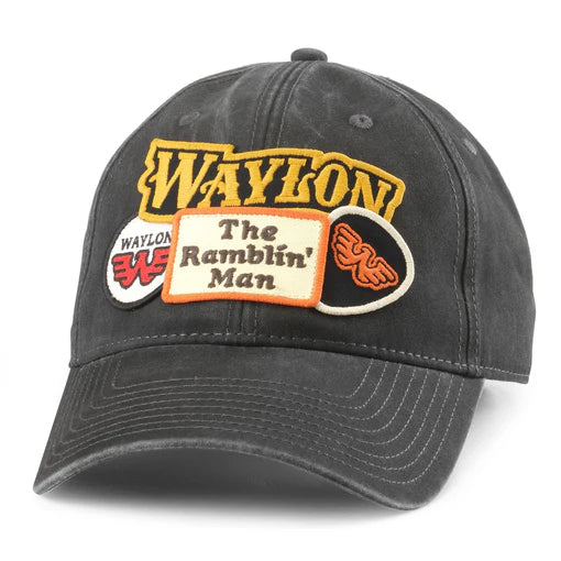 American Needle Iconic Hat Waylon Jennings