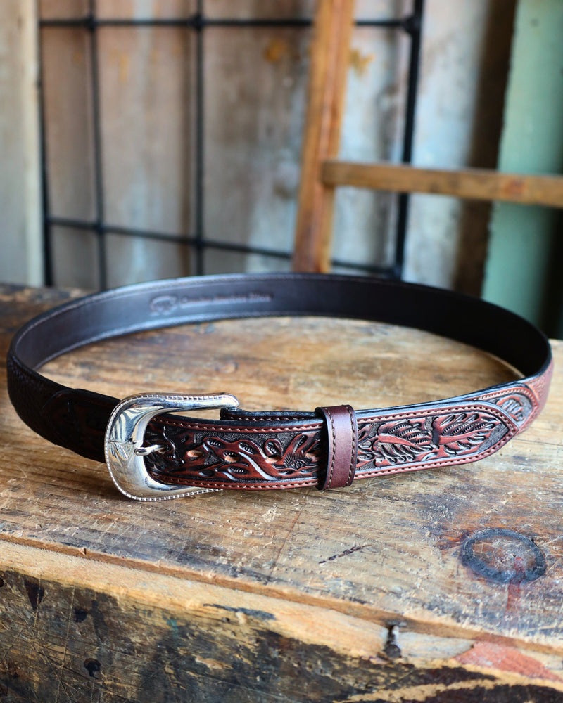 Vogt Tooled Bison Belt