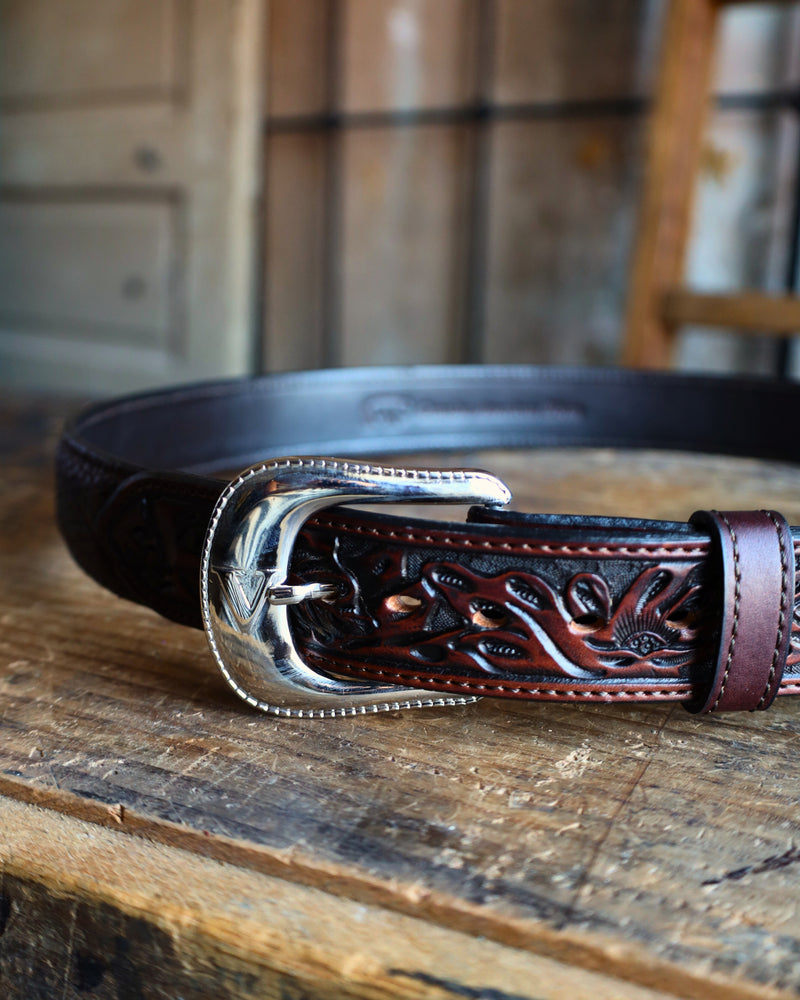 Vogt Tooled Bison Belt