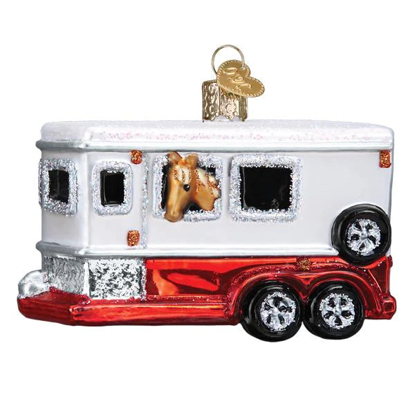 HORSE TRAILER ORNAMENT