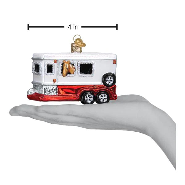 HORSE TRAILER ORNAMENT