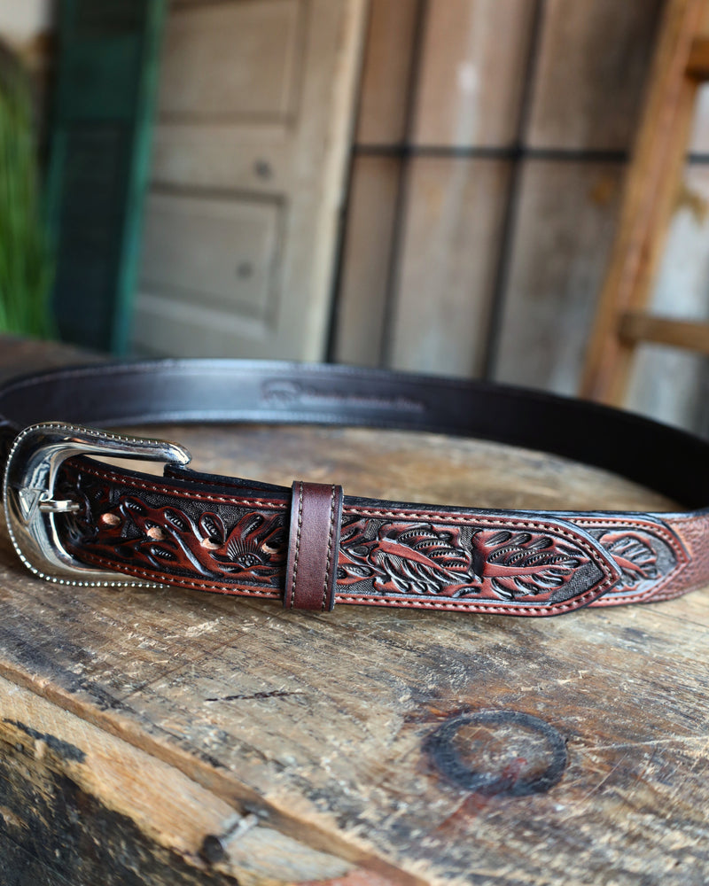 Vogt Tooled Bison Belt