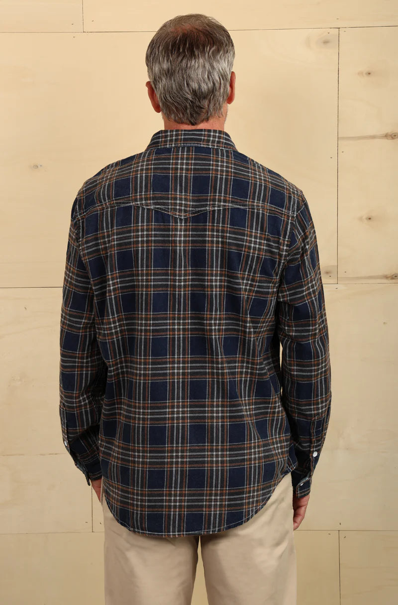 True Grit Daybreak Essex Indigo Shirt