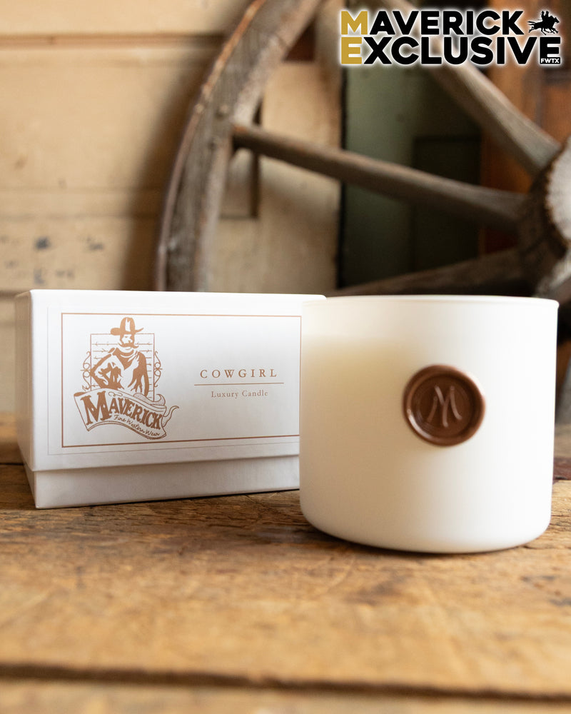 Maverick Exclusive Cowgirl 18OZ Candle