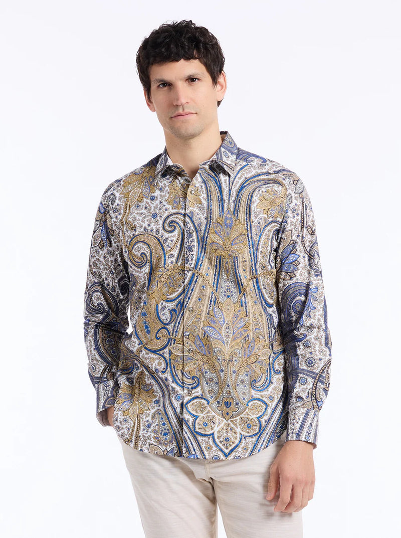 Robert Graham Limited Edition The Lansky Look Long Sleeve Button Down Shirt