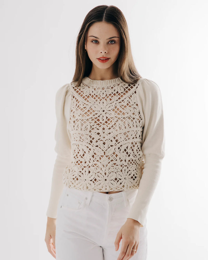 LOVE THE LABEL CARLEIGH SWEATER 