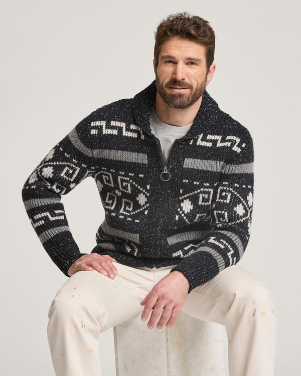 PENDLETON WESTERLEY DONEGAL LAMBSWOOL CARDIGAN