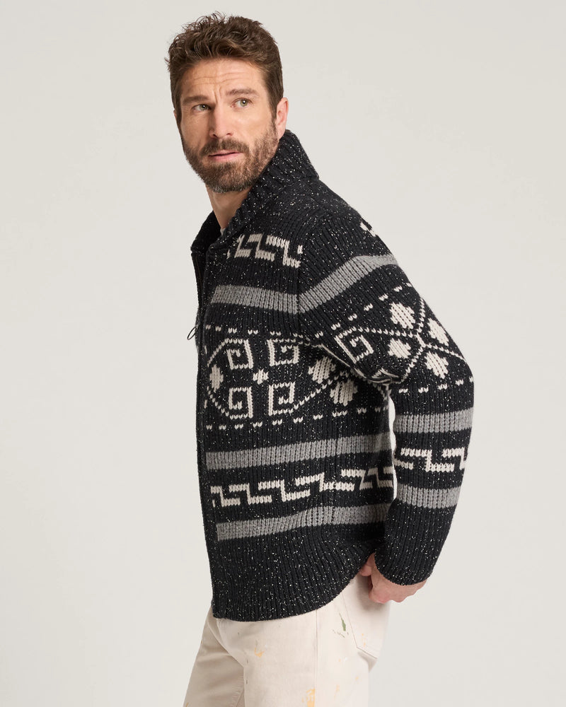 PENDLETON WESTERLEY DONEGAL LAMBSWOOL CARDIGAN