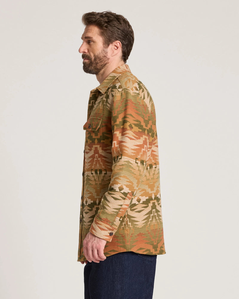 PENDLETON MEN'S SEDONA COTTON CHAMOIS DRIFTWOOD SHIRT