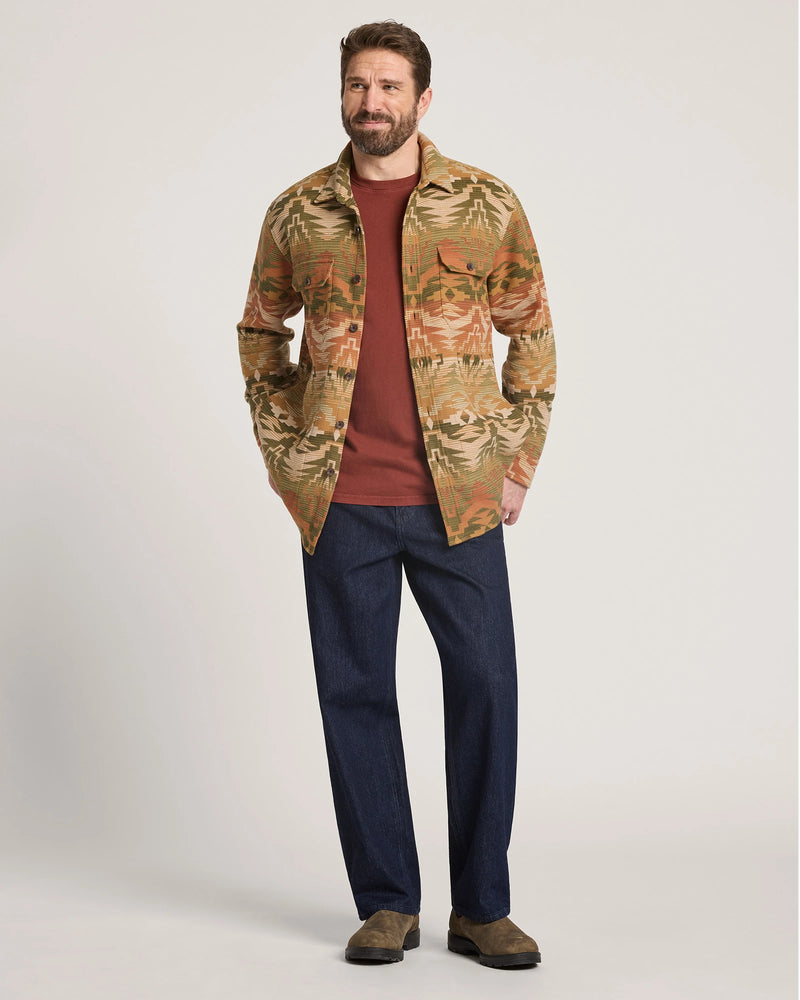 PENDLETON MEN'S SEDONA COTTON CHAMOIS DRIFTWOOD SHIRT
