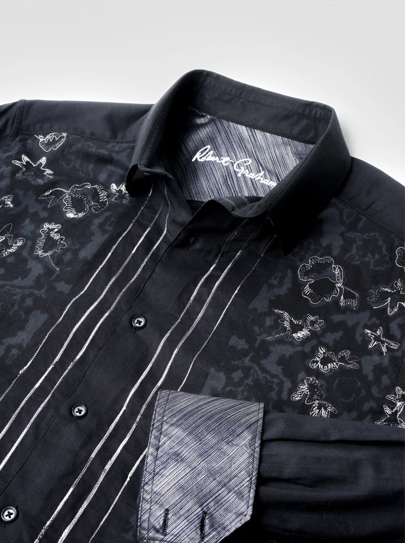 ROBERT GRAHAM HAVANA LONG SLEEVE BUTTON DOWN SHIRT