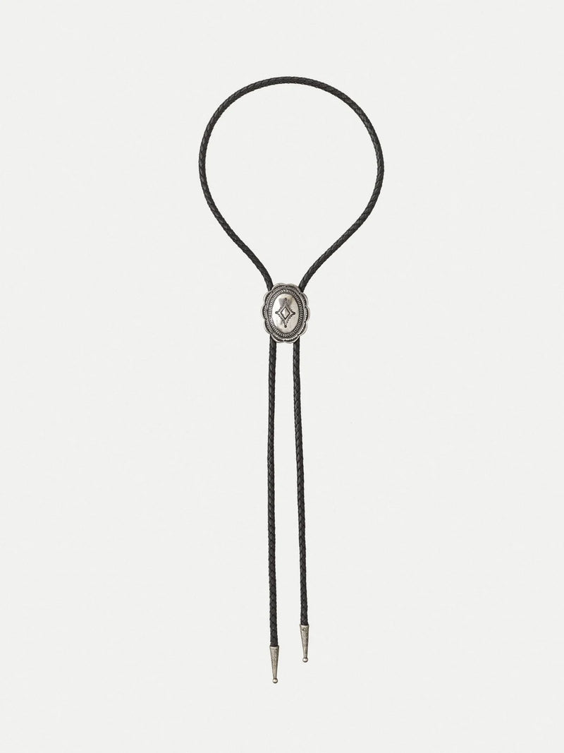 Nudie Jeans Co. Nisse Bolo Tie Black