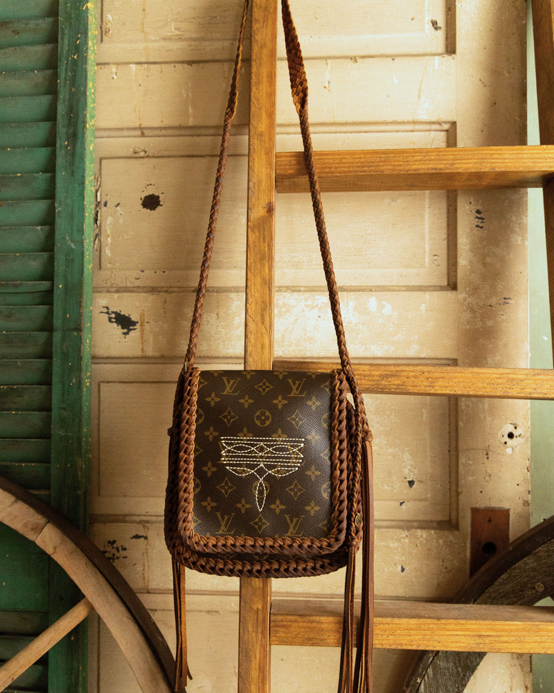 Leather And Vodka Musette Salsa Camel Bag