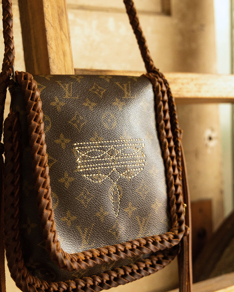 Leather And Vodka Musette Salsa Camel Bag