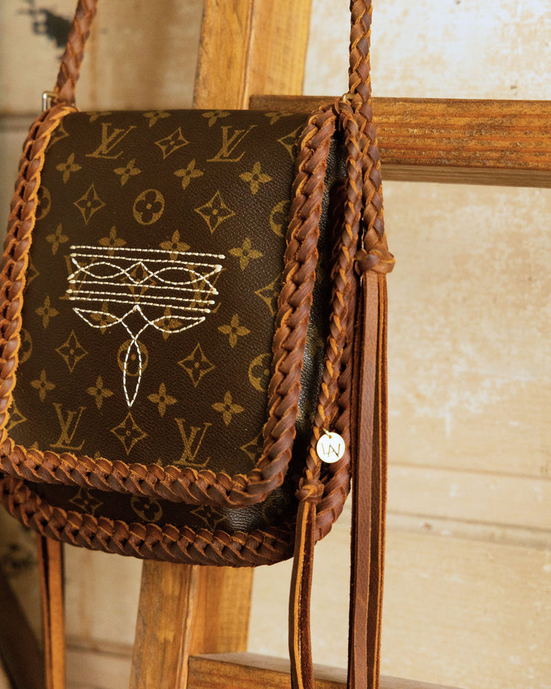 Leather And Vodka Musette Salsa Camel Bag