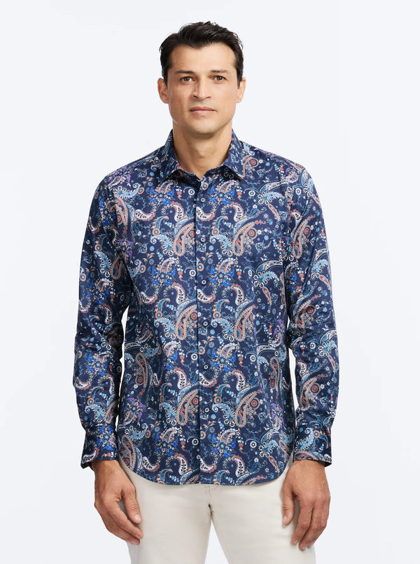 ROBERT GRAHAM CHANDLER LONG SLEEVE BUTTON DOWN SHIRT