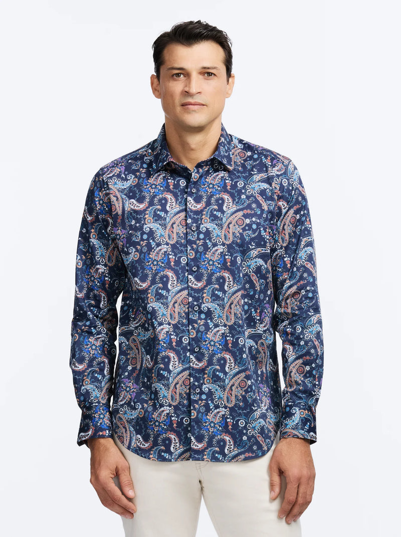 ROBERT GRAHAM CHANDLER LONG SLEEVE BUTTON DOWN SHIRT