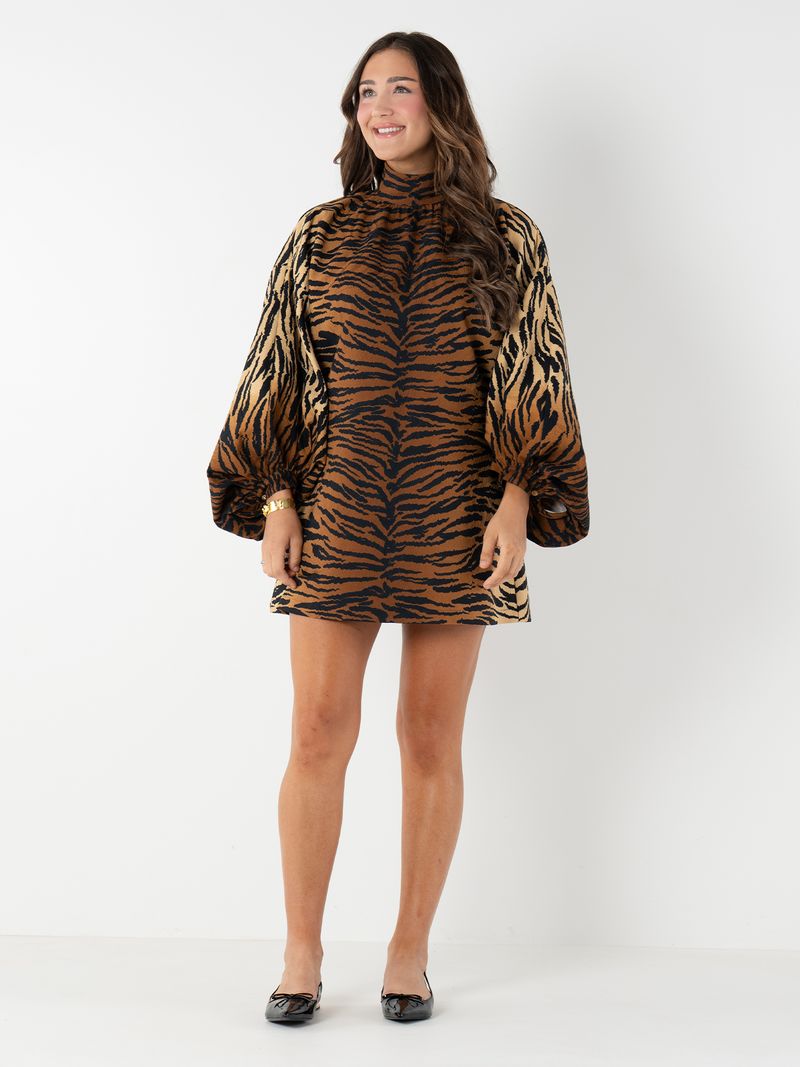 Emily McCarthy Sasha Mini Jacquard Dress