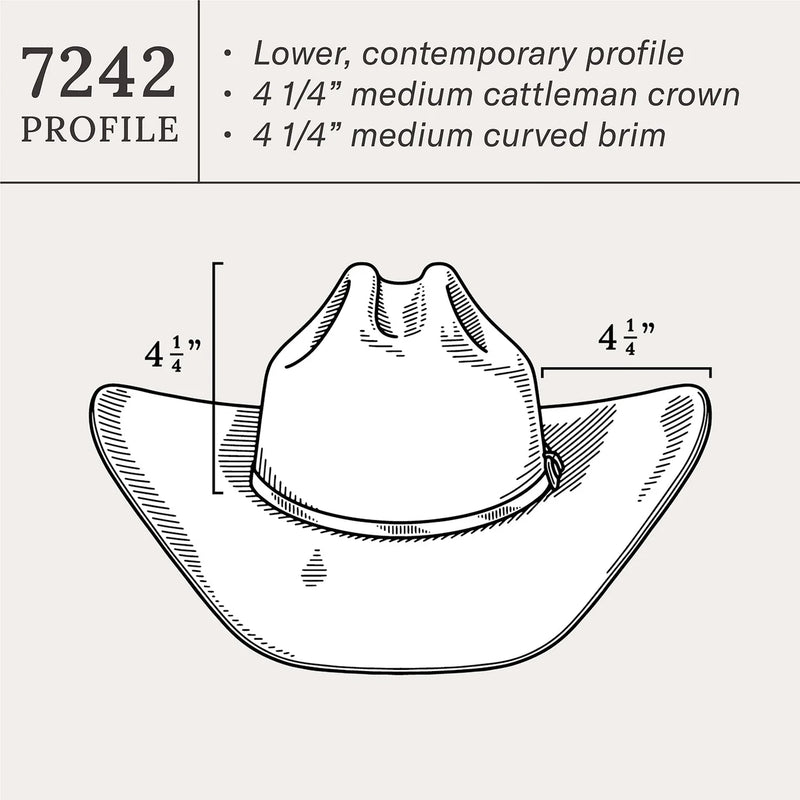 STETSON SKYLINE SILVERBELLY HAT 