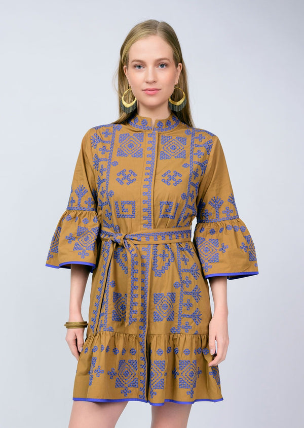 Uncle Frank Cross Stitched Dress 