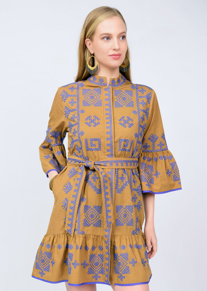 Uncle Frank Cross Stitched Dress 
