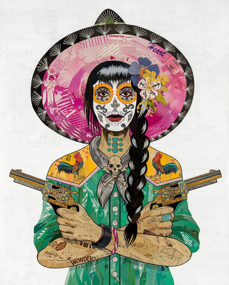 DOLAN GEIMAN PINK LIBRA 16X20 PRINT 