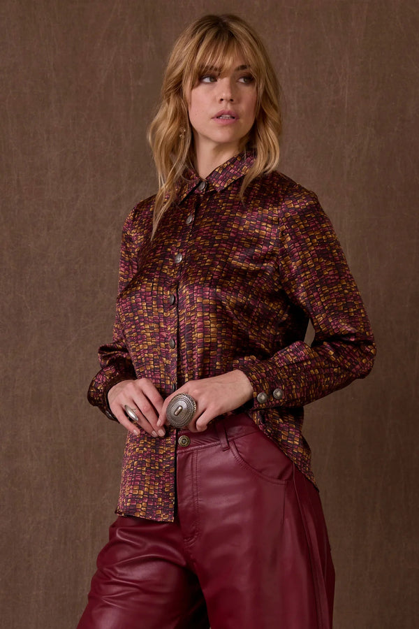 Double D Rainbow Corn Blouse 