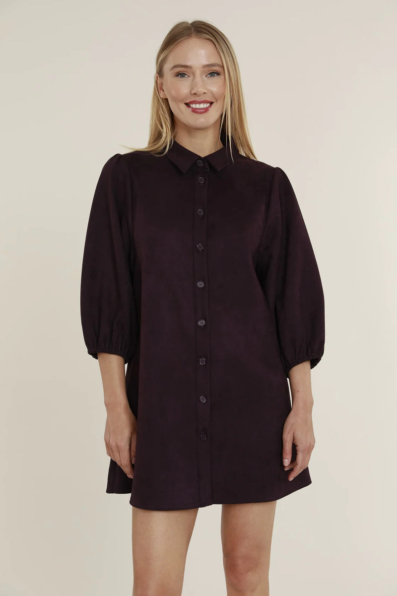 DOLCE CABO SUEDE DRESS