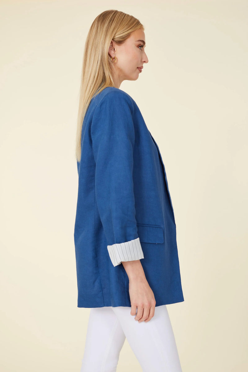 Dolce Cabo Oversized Linen Blazer