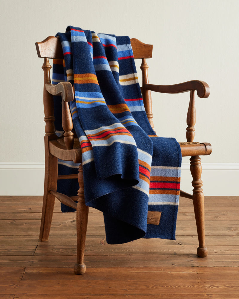 PENDLETON BRIDGER STRIPE WOOL THROW