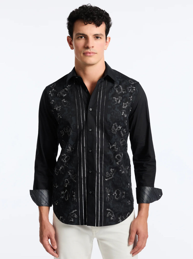 ROBERT GRAHAM HAVANA LONG SLEEVE BUTTON DOWN SHIRT