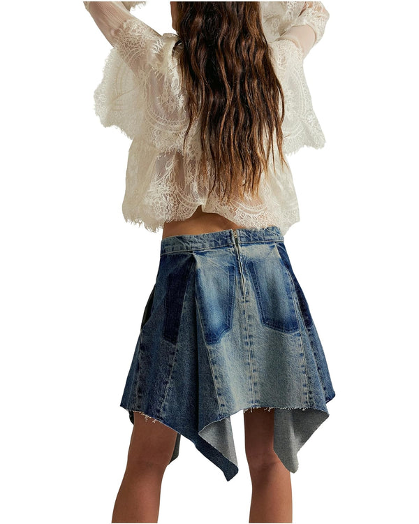 We The Free Wild River Handkerchief Skirt