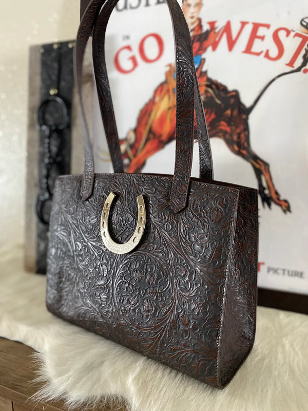 Lovleathers Horseshoe Tote Bag