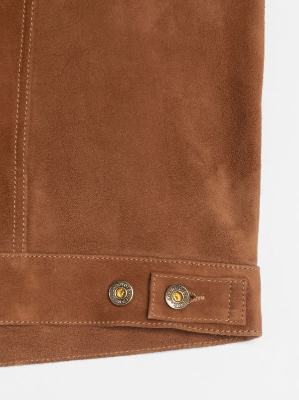 Nudie Jeans Co. Dante II Suede Jacket Camel