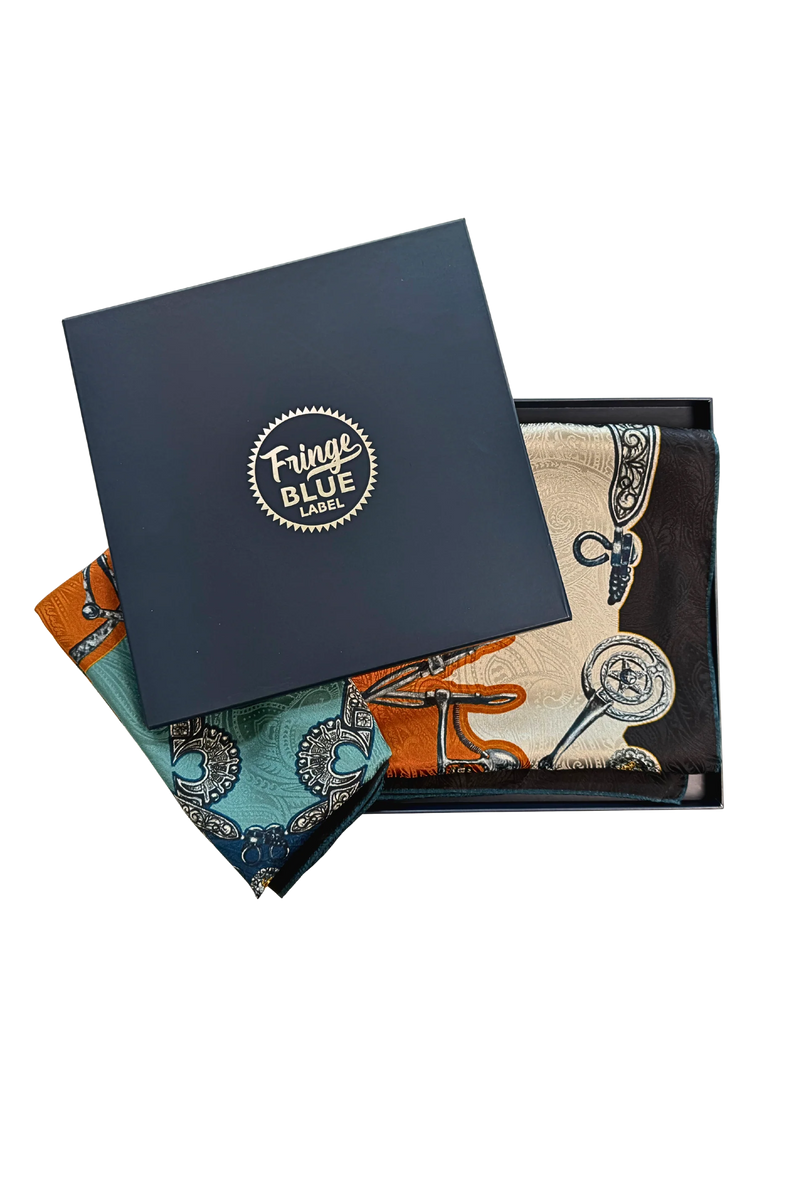 Fringe Blue Label Bits - Orange – Maverick Fine Western Wear
