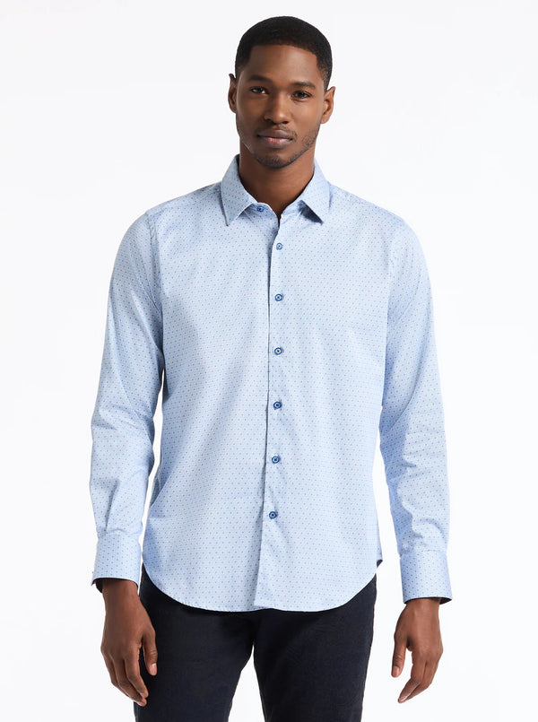 ROBERT GRAHAM CLAYTON LONG SLEEVE BUTTON DOWN SHIRT