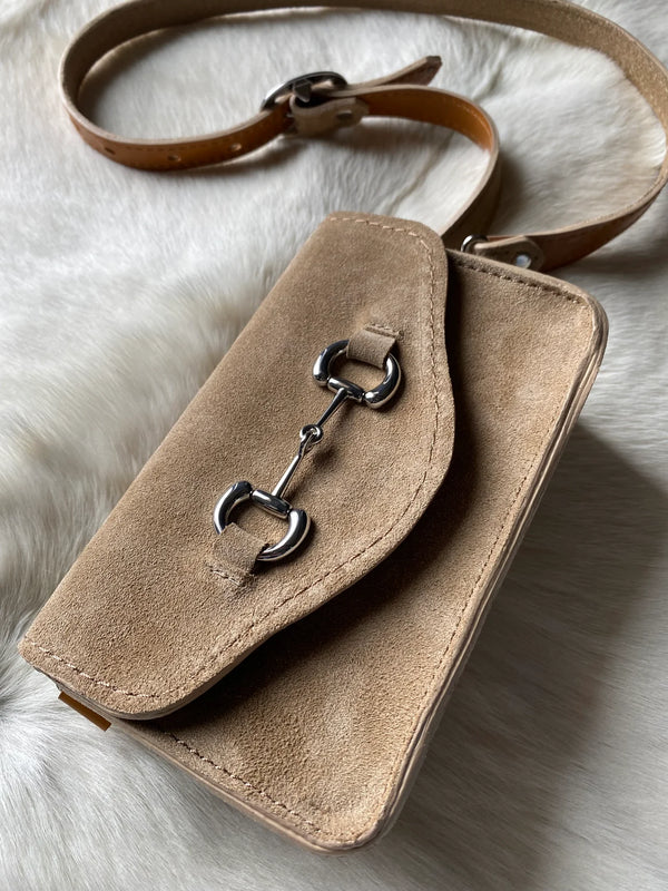 Lovleathers Soul Light Beige Bit Bum Bag