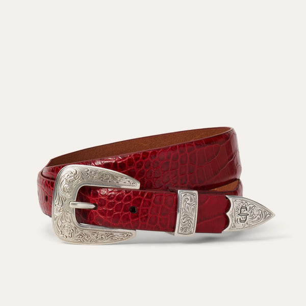 Stetson Croco Print Tapered Belt – Maverick Fine Western Wear