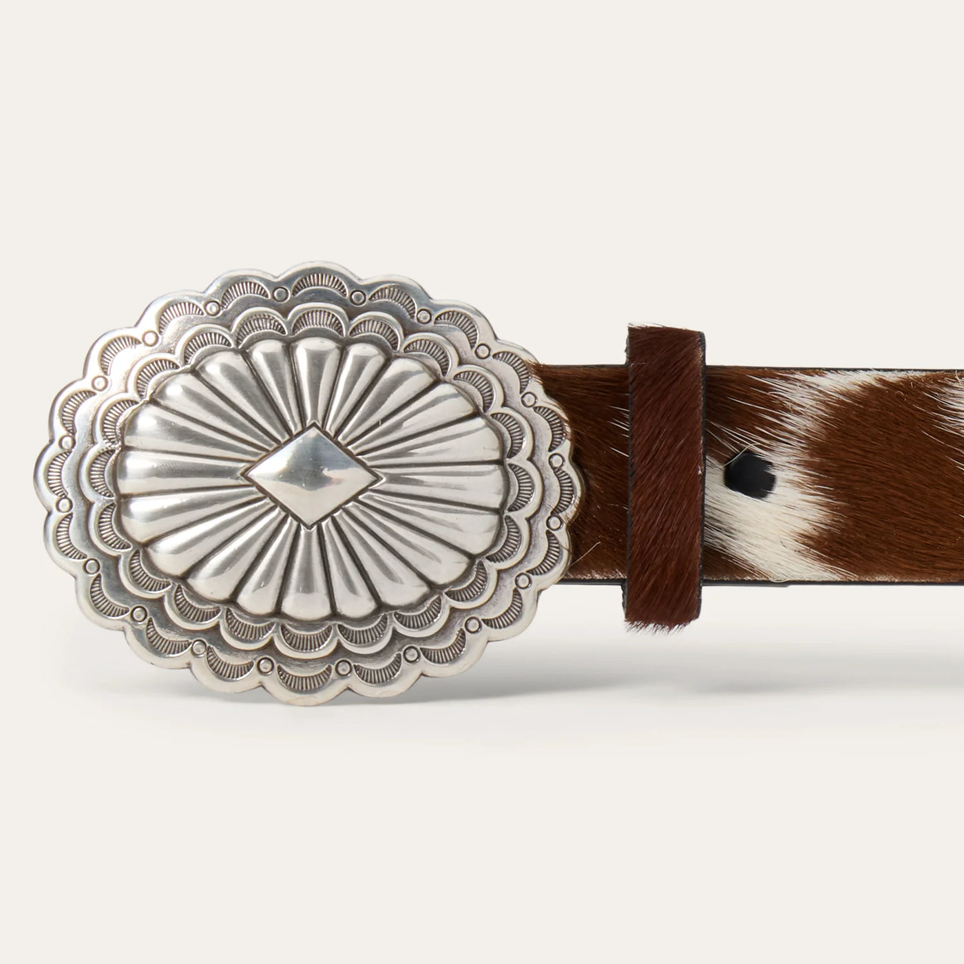 Stetson Hair-On-Hide Southwestern Buckle Belt – Maverick Fine