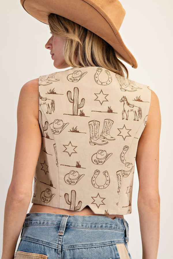 Eesome Almond Latte Vest