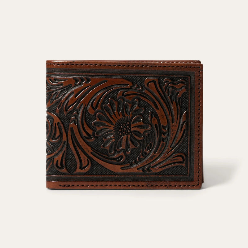 Stetson Tooled Bi-Fold Wallet