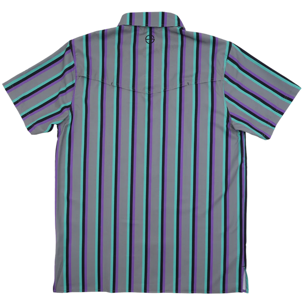 San Jac Men's Short Sleeve Performance Shirt - Retro