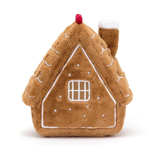 JELLYCAT Amuseables Gingerbread House Plush