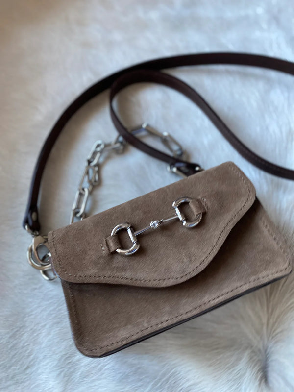 Loveleathers Mocha Mousse Bit Bum Bag