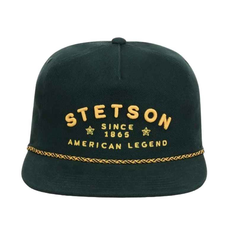 Stetson American Legend Green Trucker Cap